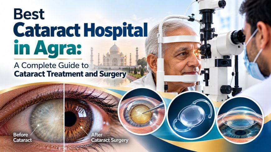 Best Cataract Hospital in Agra: A Complete Guide to Cataract Treatment and Surgery