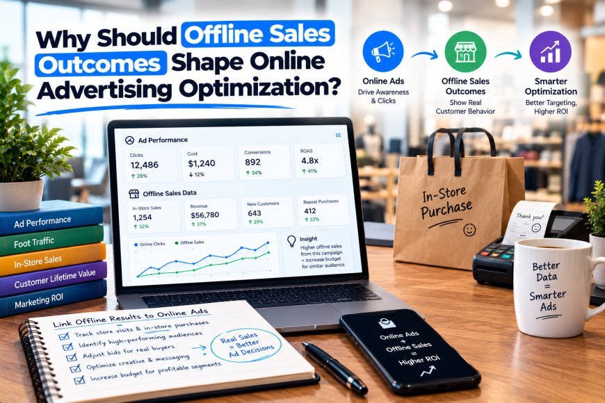 Why Should Offline Sales Outcomes Shape Online Advertising Optimization?