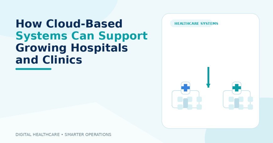 How Cloud-Based Systems Can Support Growing Hospitals and Clinics