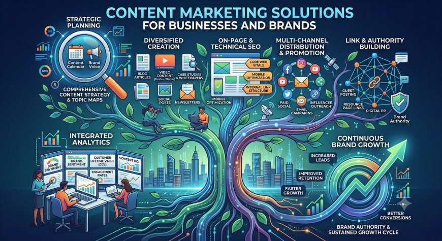 Content Marketing Solutions for Businesses and Brands
