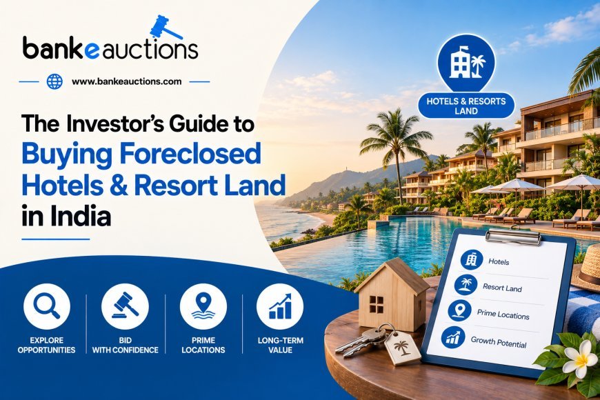 The Investor's Guide to Buying Foreclosed Hotels & Resort Land in India