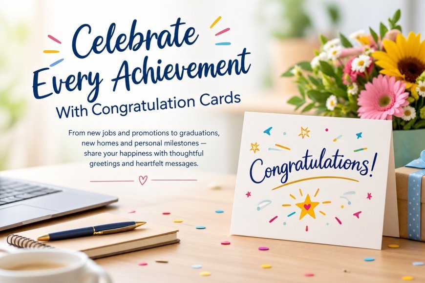 Meaningful Congratulations Cards for Career and Life Wins