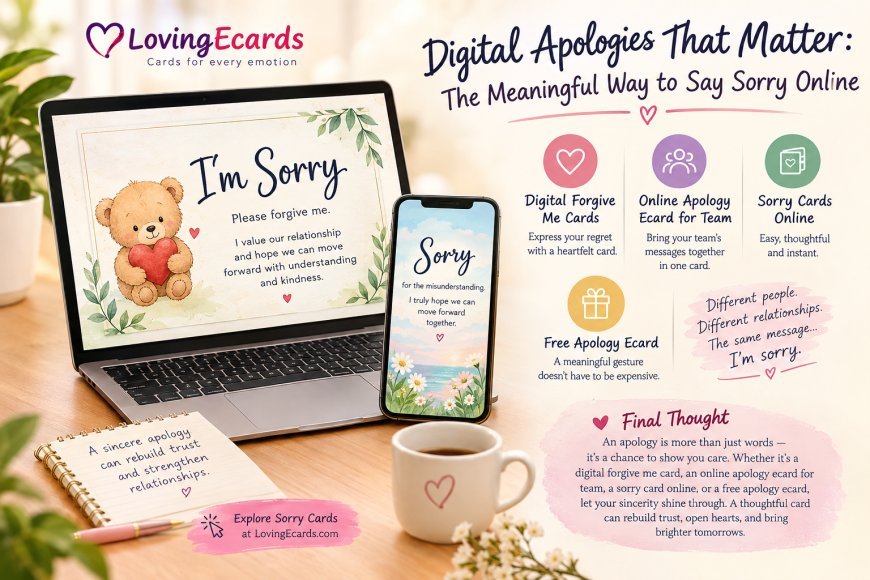 Sorry Cards Online: Say Sorry, Rebuild Trust, and Make Things Right