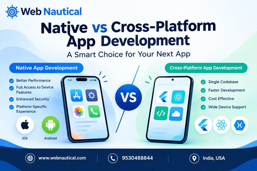 Native vs Cross-Platform App Development — A Smart Choice for Your Next App
