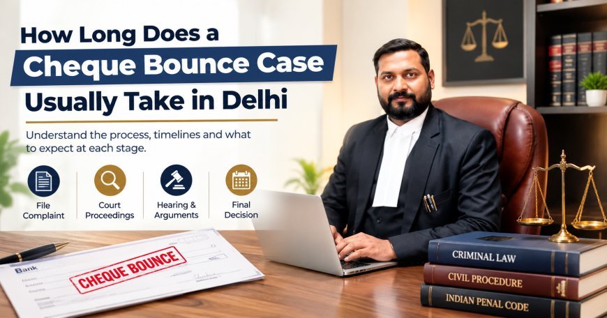 How Long Does a Cheque Bounce Case Usually Take in Delhi?