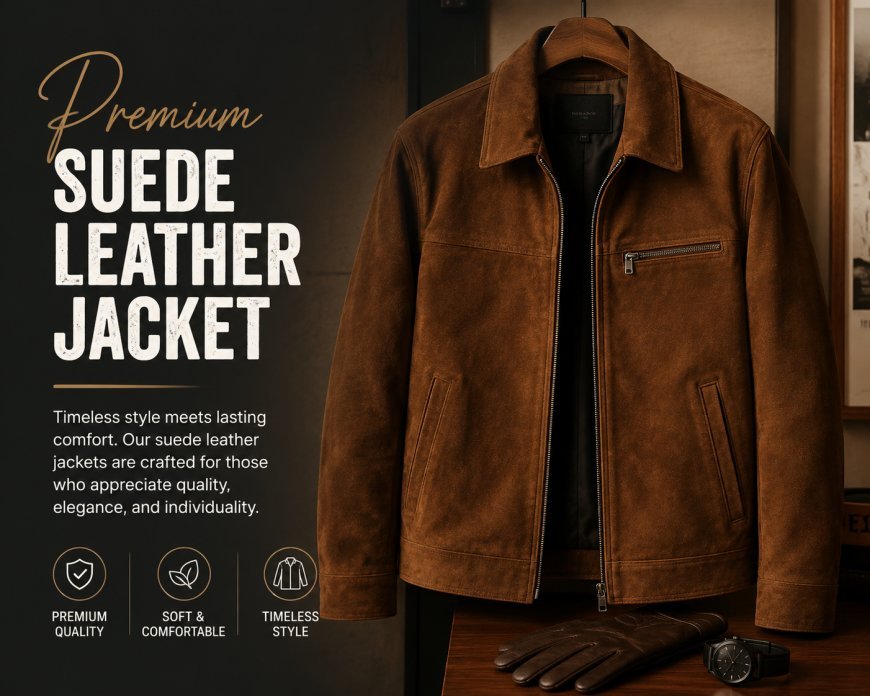 Suede Leather Jacket Trend: Why Men Are Reaching for Suede Now