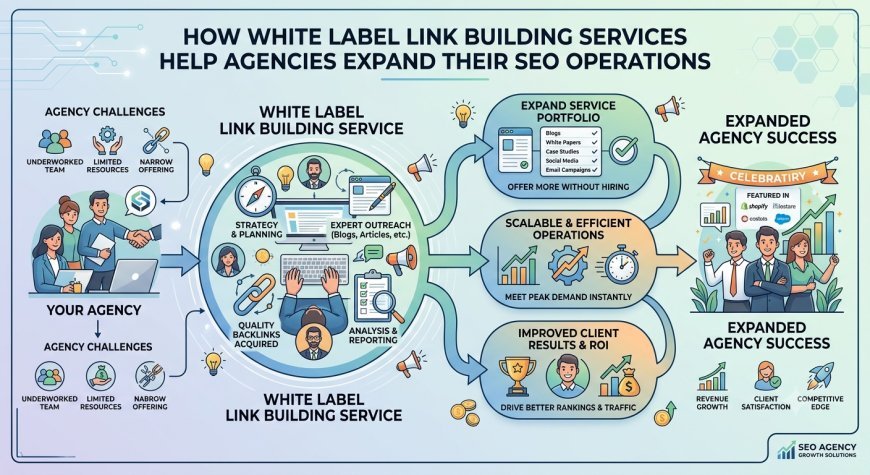 How White Label Link Building Services Help Agencies Expand Their SEO Operations