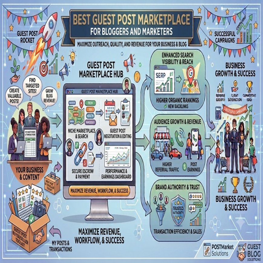 Best Guest Post Marketplace for Bloggers and Marketers