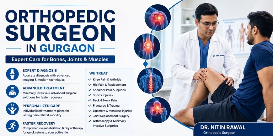 Best Orthopedic Surgeon in New Gurgaon: Advanced Bone & Joint Care