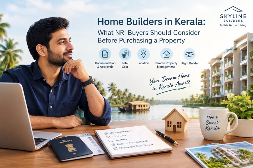 Home Builders in Kerala: What NRI Buyers Should Consider Before Purchasing a Property
