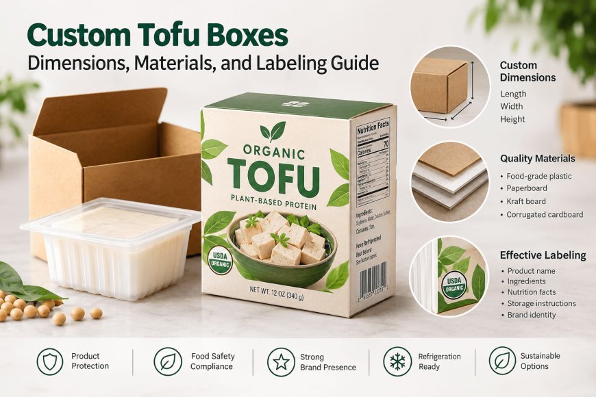 Custom Tofu Boxes: Dimensions, Materials, and Labeling Guide