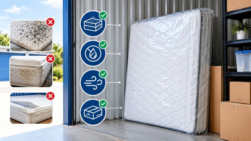 How to store a mattress long term without mould or damage