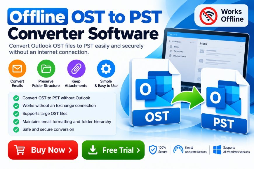 How to Migrate OST Mailbox Data to PST – Step-by-Step Guide
