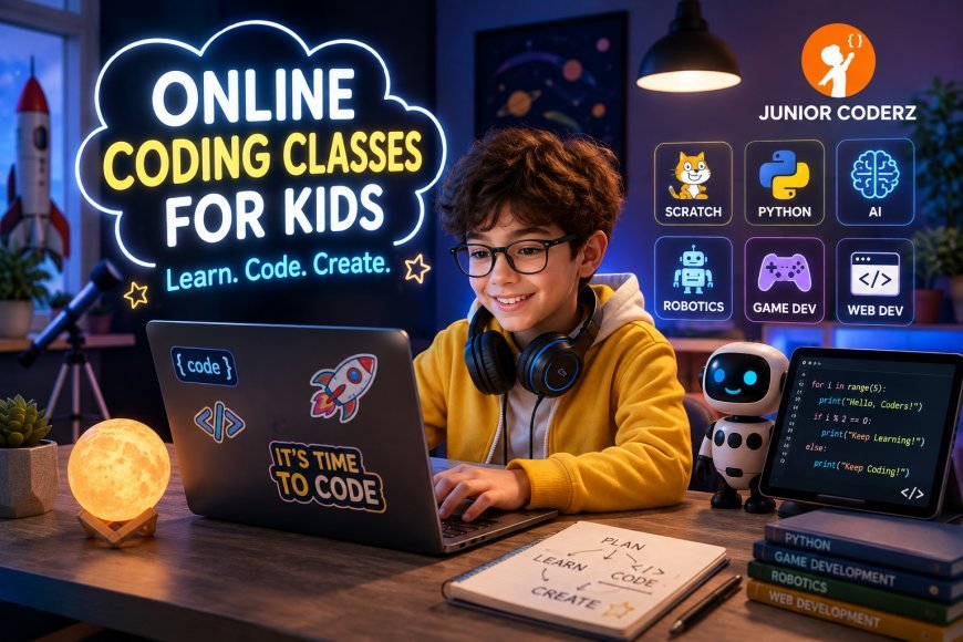 Online Coding Classes for Kids: Helping Children Learn, Create, and Innovate