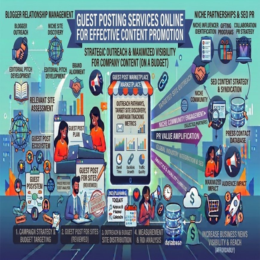 Guest Posting Services Online for Effective Content Promotion