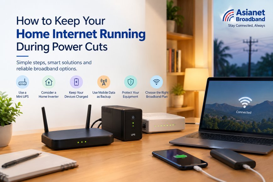 Simple Ways to Stay Connected to the Internet During Power Cuts