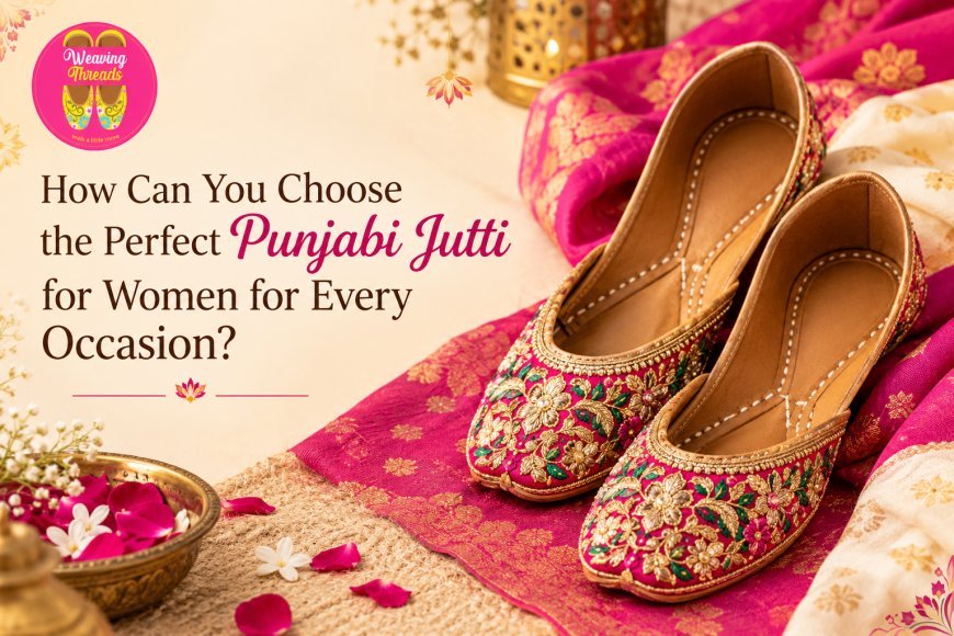 How Can You Choose the Perfect Punjabi Jutti for Women for Every Occasion?