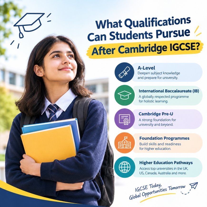 What Qualifications Can Students Pursue After Cambridge IGCSE?