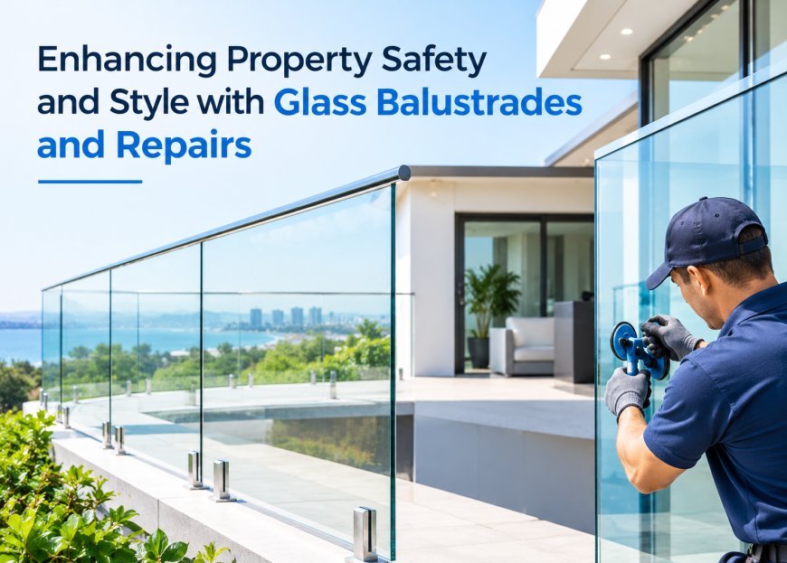 Enhancing Property Safety and Style with Glass Balustrades and Repairs