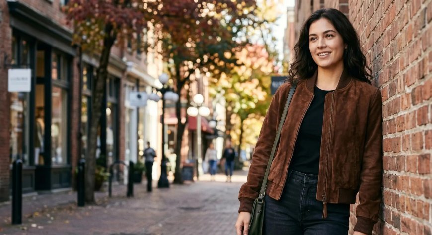 Bomber Leather Jacket for Women: A Timeless Fashion Essential
