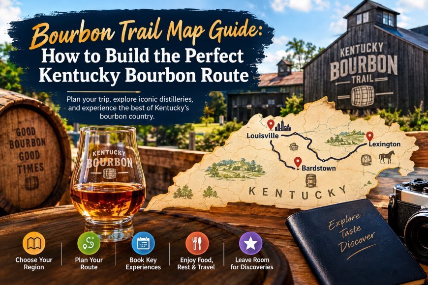 Bourbon Trail Map Guide: How to Build the Perfect Kentucky Bourbon Route