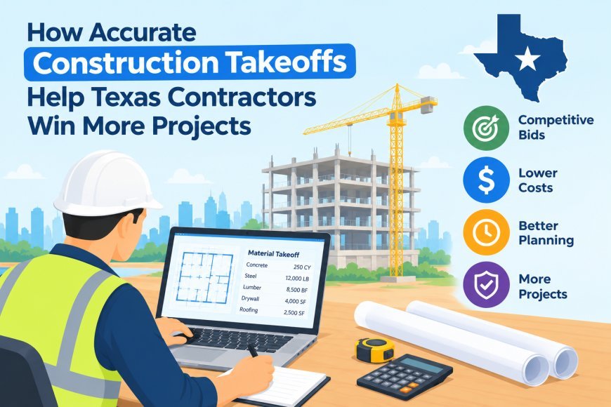 How Accurate Construction Takeoffs Help Texas Contractors Win More Projects