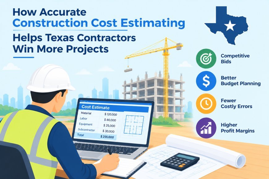 How Accurate Construction Cost Estimating Helps Texas Contractors Win More Projects