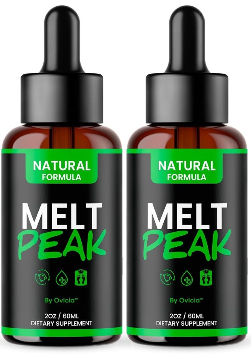 Melt Peak Drops Review: Do These Weight Loss Liquid Drops Really Work?