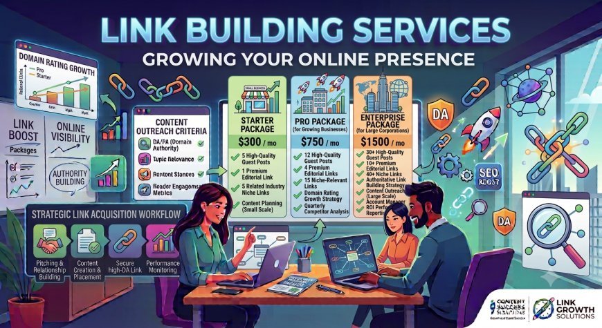 Link Building Services Packages for Different Business Needs
