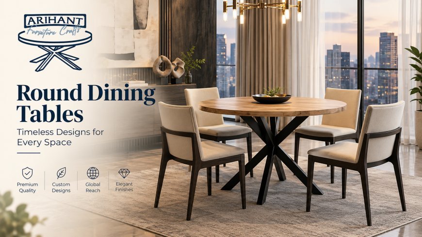 Why Jodhpur Is India's Wooden Furniture Hub for Round Dining Table Manufacturers