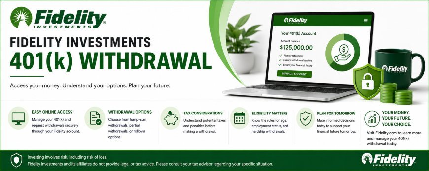 Fidelity 401k Cash Out: Withdrawal Options, Online Steps, Rules, Fees, and Tax Implications
