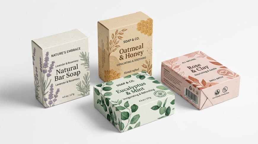 Custom Bar Soap Boxes | Premium Soap Packaging Boxes