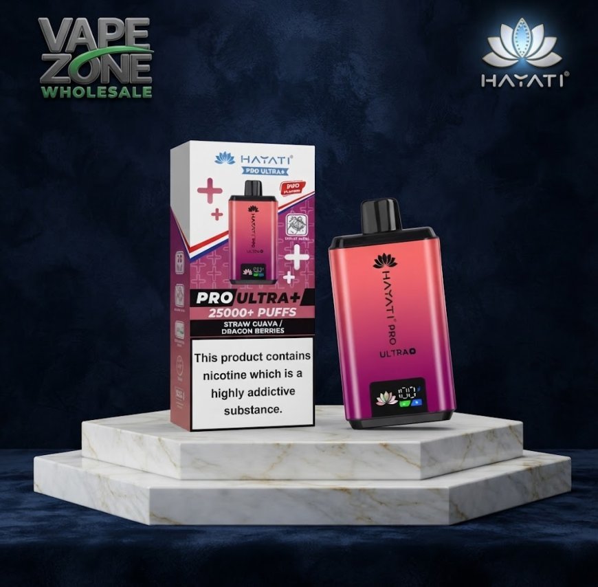 Hayati Pro Ultra Plus 25K Prefilled Pod Kit | Dual Mesh