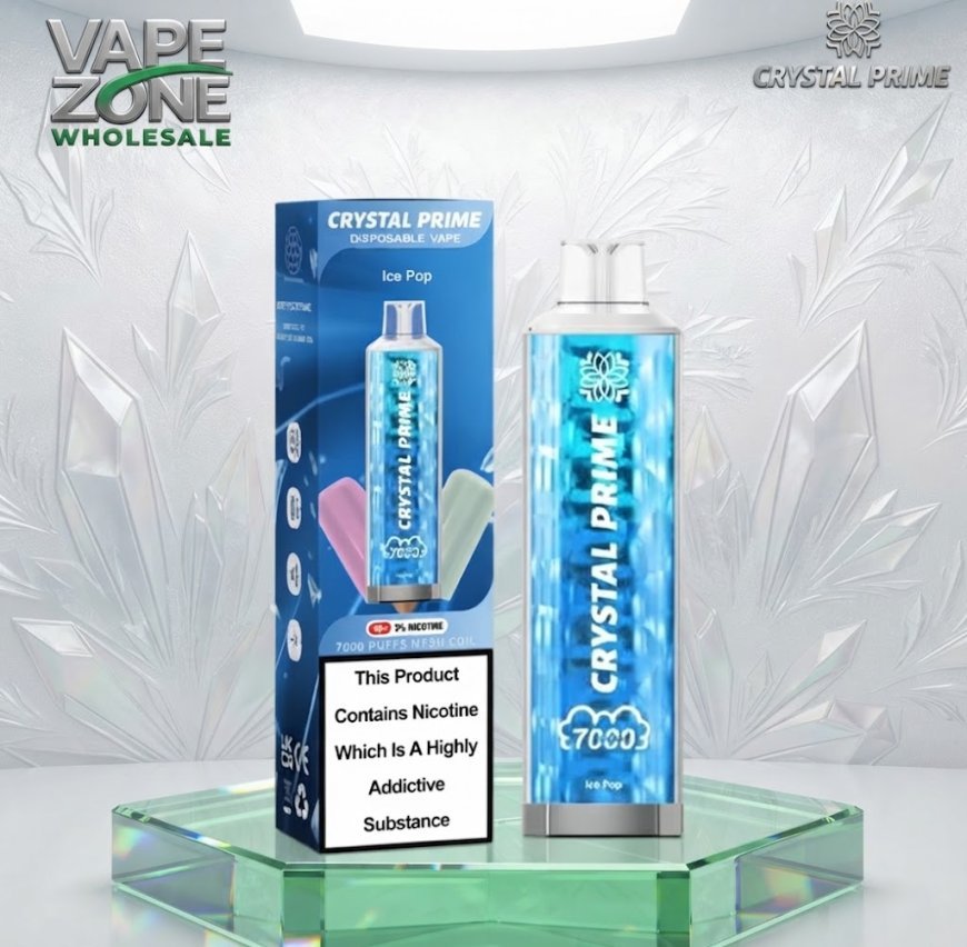 Buy Crystal Prime 7000 UK Wholesale | Bulk Vape Savings