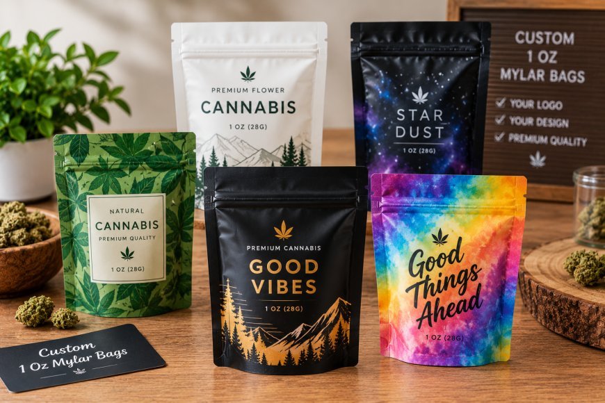 How to Choose the Best Custom 1 Oz Mylar Bags for Your Business Needs