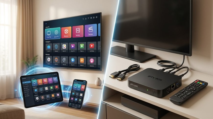 What Is the Difference Between an IPTV App and an IPTV Box?