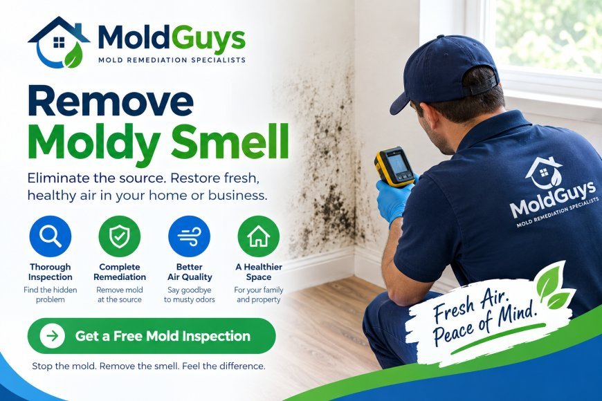 How to Remove Moldy Smell From Rooms Without Masking the Odor