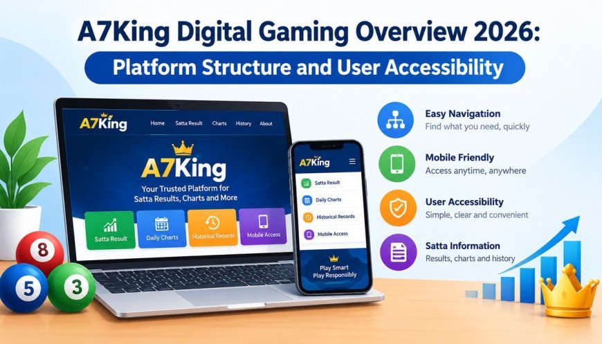 A7King Digital Gaming Overview 2026: Platform Structure and User Accessibility
