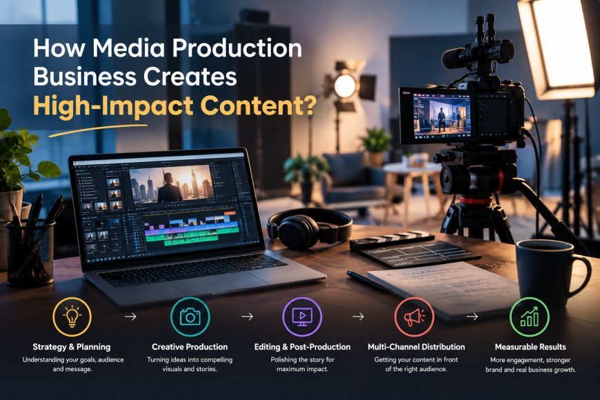 How Media Production Business Creates High-Impact Content?
