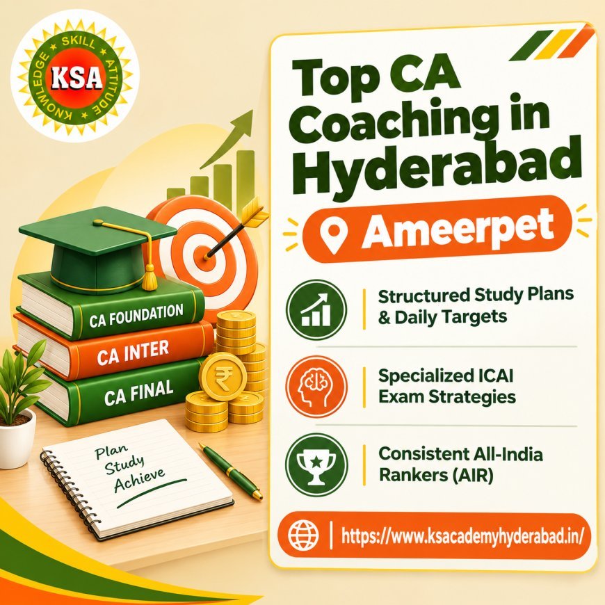 Find Direction for Your CA Aspirations Through Top CA Institute in Hyderabad