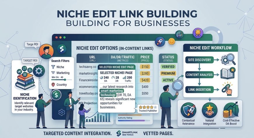 Niche Edit Link Building Services for Businesses