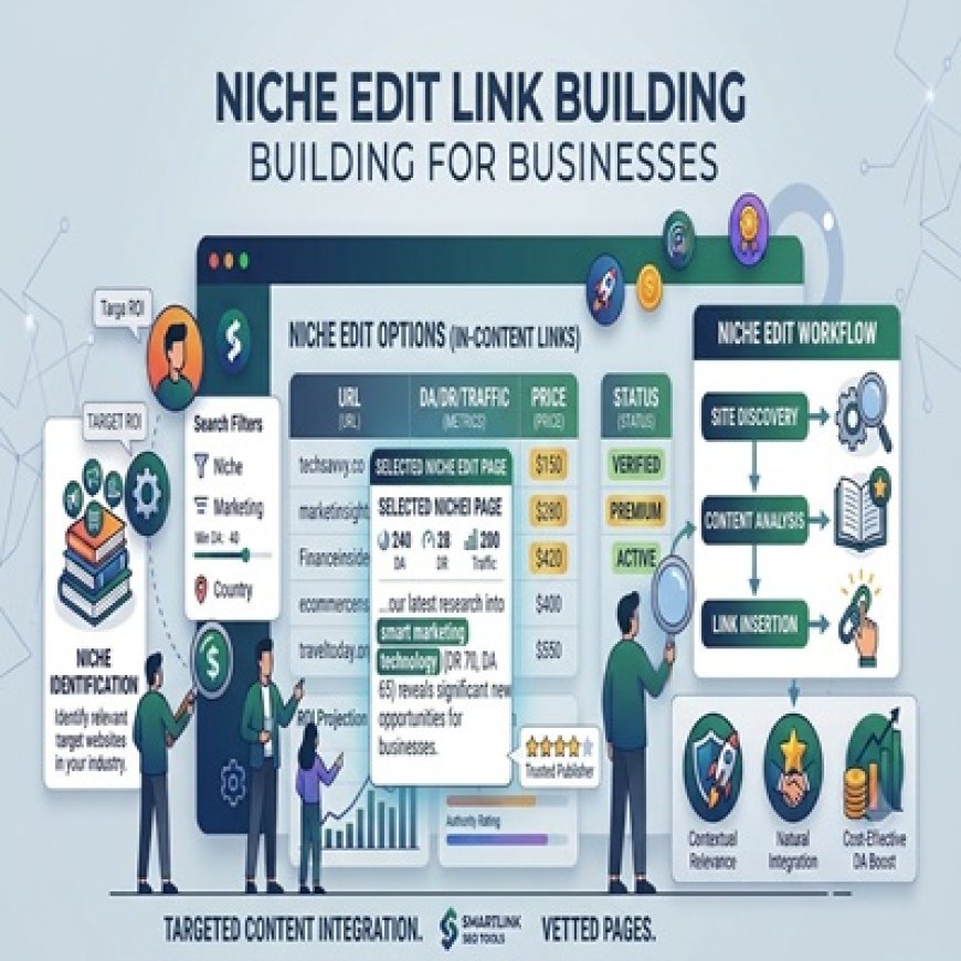 Niche Edit Link Building Services for Businesses