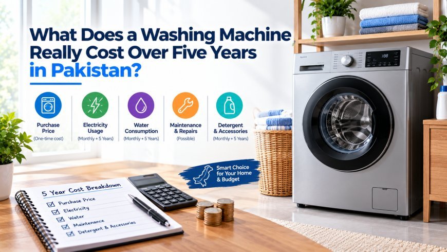 What Does a Washing Machine Really Cost Over Five Years in Pakistan?