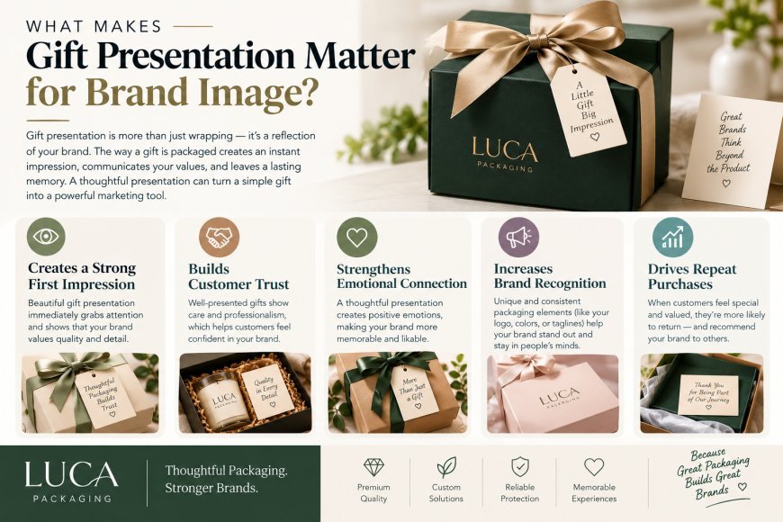 What Makes Gift Presentation Matter for Brand Image?