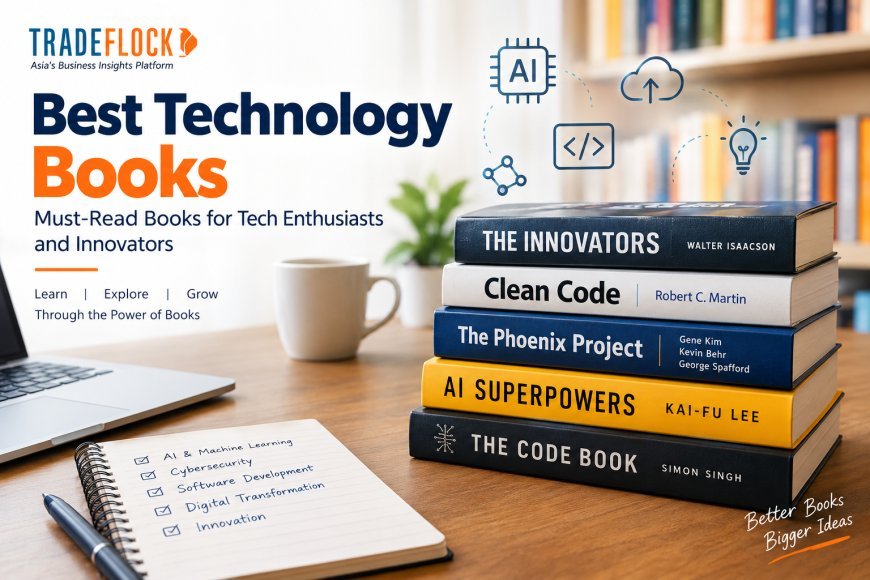 Best Technology Books: Must-Read Books for Tech Enthusiasts and Innovators