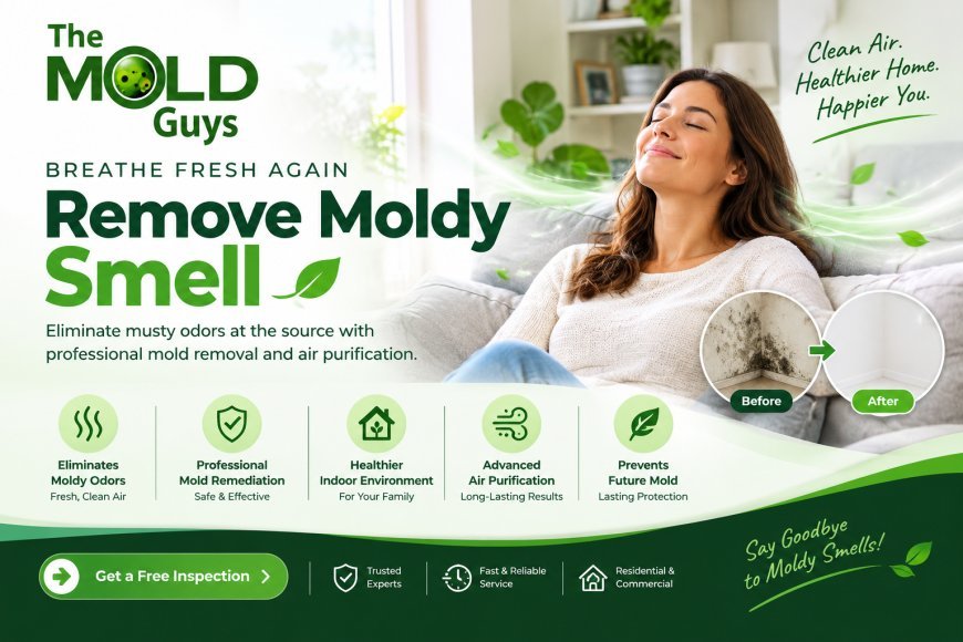 Remove Moldy Smell From Closets Without Damaging Stored Clothing