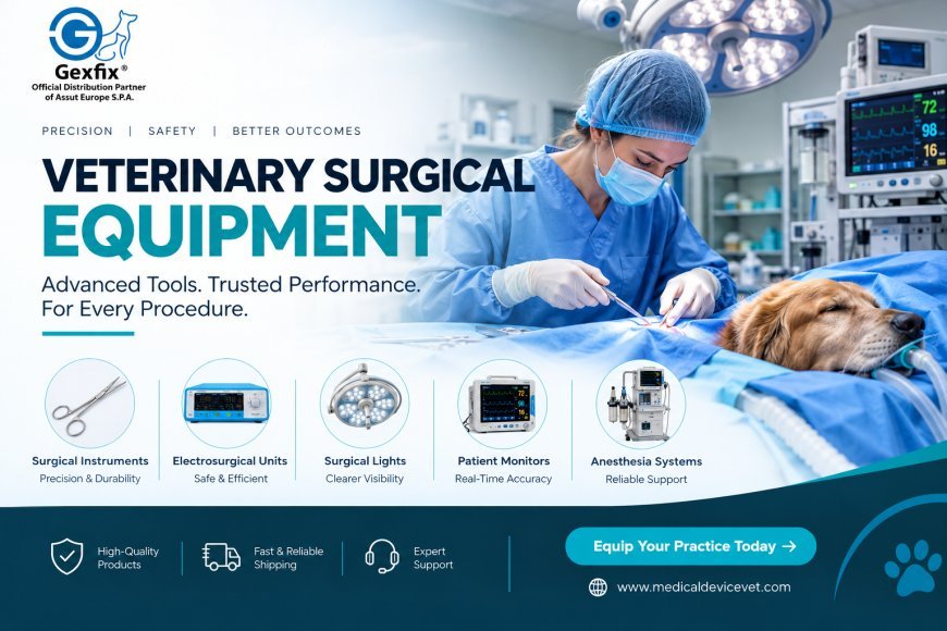 Veterinary Surgical Equipment Sterilization and Instrument Reprocessing Considerations