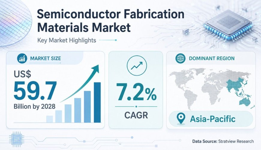 Semiconductor Fabrication Materials Market Share Landscape Expands Across a Highly Populated Supplier Base