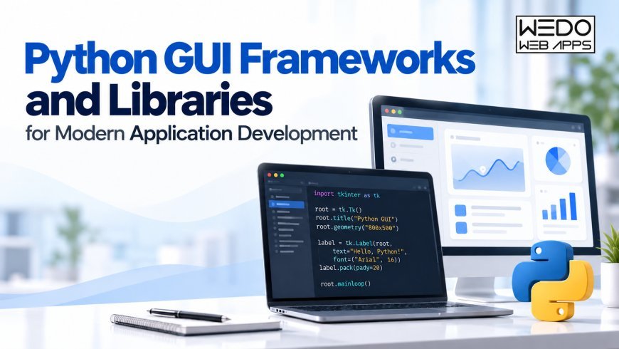 Python GUI Frameworks and Libraries for Modern Application Development