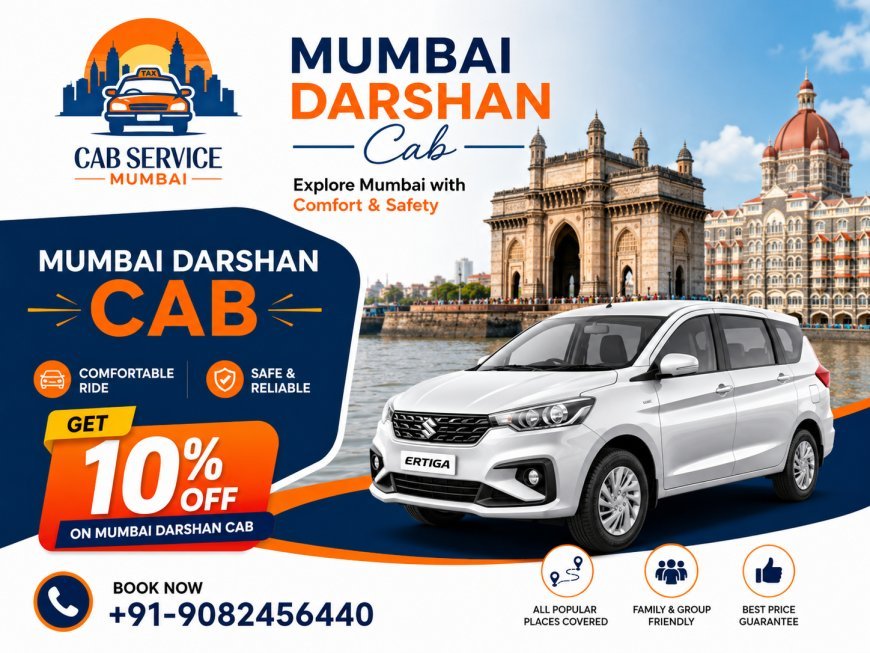 Mumbai Darshan Cab: Explore the City's Famous Attractions in Comfort